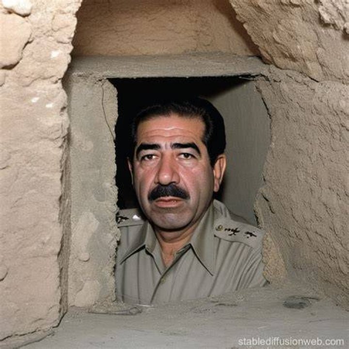 Exploring the Intriguing World of the Saddam Hussein Hiding Meme